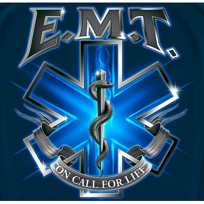 EMT On Call For Life T-shirt