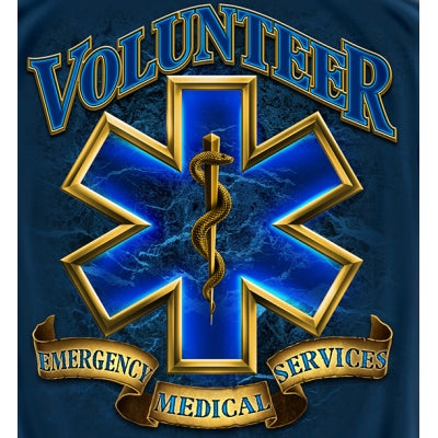 Volunteer EMS Gold Shield Tshirt