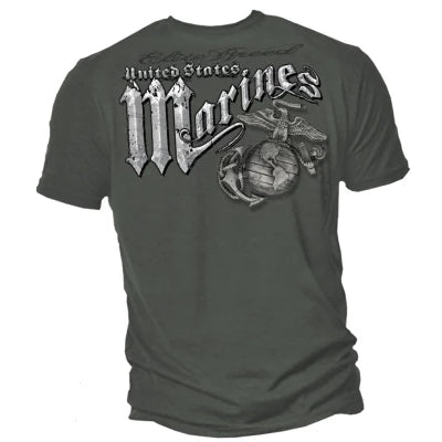 Marines Foil Stamp Eagle Foil Tshirt