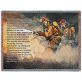 Firefighters Prayer Throw