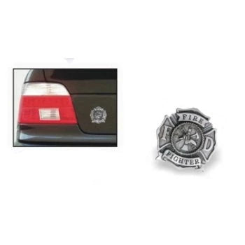 Pewter Maltese Cross Car Emblem