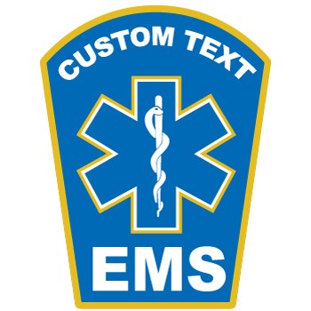 Ems Command Sticker Custom EMS Decal | Firefighter.com
