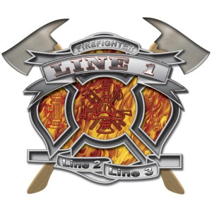 Custom Firefighter Decal