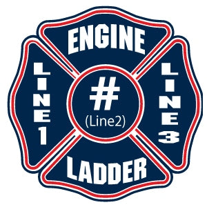 Custom Engine Ladder Decal