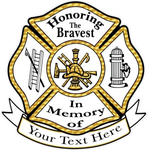 In Memory Of Decal
