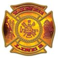 Custom Flame Helmet/Ladder Decal