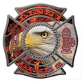Custom Eagle Flame Maltese Decal