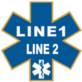 Custom Star Of Life Decal