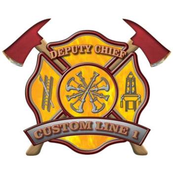 Custom Rank Decal - Deputy Chief