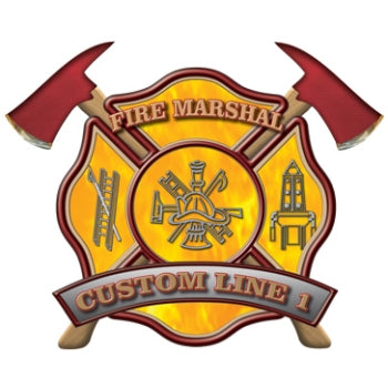 Custom Rank Decal - Fire Marshal