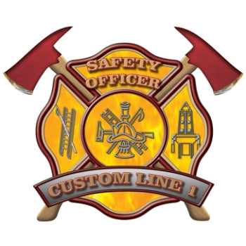 Custom Rank Decal - Safety Officer