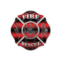 Fire Rescue Barb Wire - DECAL