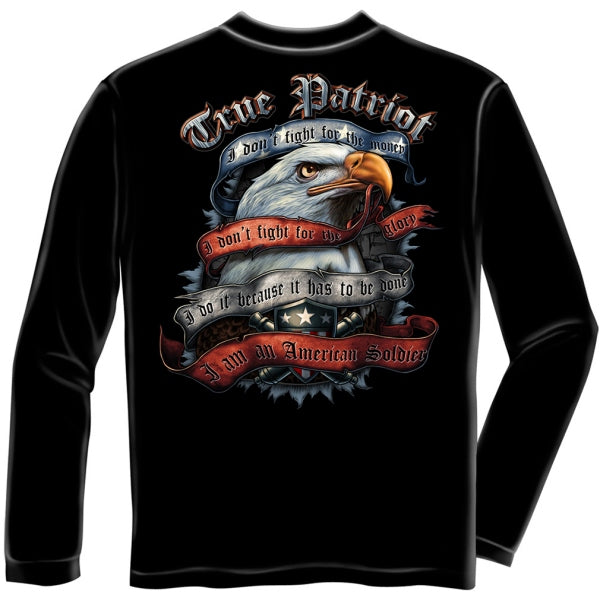 True Patriot Soldier Long Sleeve T-shirt