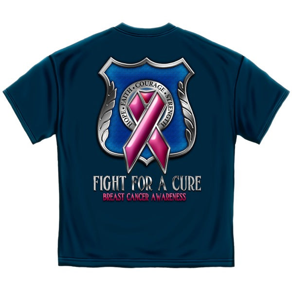 Badge Fight For The Cure T Shirt