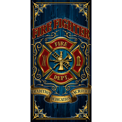 Firefighter Beach Towel