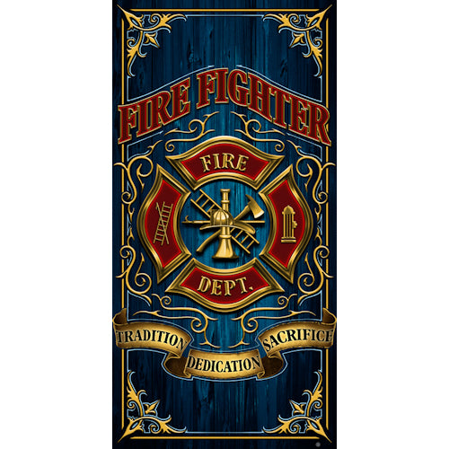 Firefighter Beach Towel