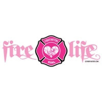 Fire Life Girl Decal