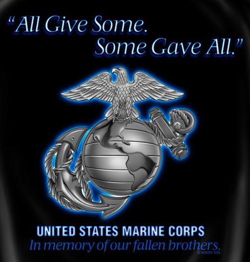 USMC Some Gave All Tshirt