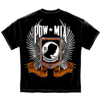 POW-MIA You Are Not Forgotten Tshirt