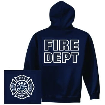 Fire Dept Hoodie Firefighter Gifts