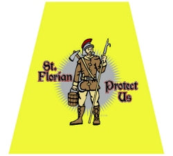 St Florian Helmet Tetrahedron Decal