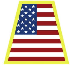 Flag Helmet Tetrahedron Decal