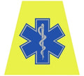 Star of Life Helmet Tetrahedron Decal
