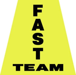 Fast Team Helmet Tetrahedron Decal