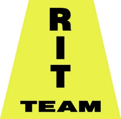 RIT Team Helmet Tetrahedron Decal