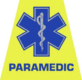 Paramedic Star of Life - Helmet Tetrahedron Decal