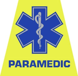 Paramedic Star Helmet Tetrahedron Decal