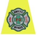 Safety Officer - Helmet Tetrahedron Decal