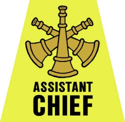 Assistant Chief Tetrahedron Decal