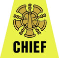 Fire Chief - Helmet Tetrahedron Decal