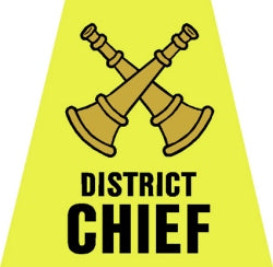 District Chief Tetrahedron Decal
