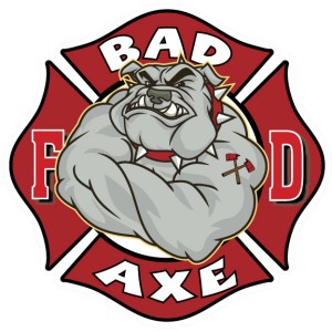 Bad Axe Firefighter Decal
