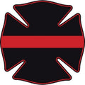 Thin Red Line Maltese - DECAL