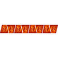 Red Skull - Set of 8 Helmet Tetrahedrons