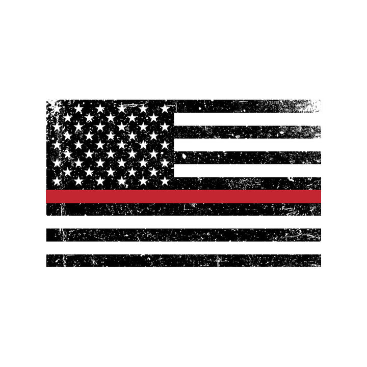 Thin Red Line Stickers - Firefighter Decals – Firefighter.com