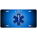 EMT License Plate
