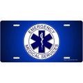 Emergency Medical Services License Plate
