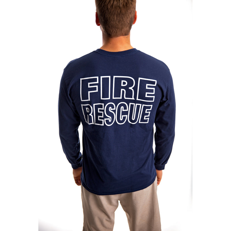 Long Sleeve Fire Rescue Duty Shirt