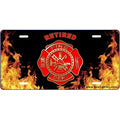 Retired License Plate