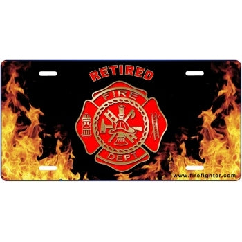 Retired License Plate