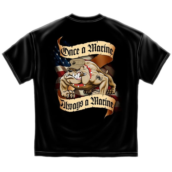 Once A Marine T-shirt