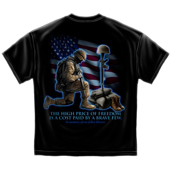 Soldiers The High Cost Of Freedom T-shirt