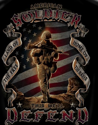 American Soldier This We Will Defend T-shirt