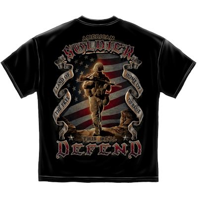American Soldier This We Will Defend T-shirt