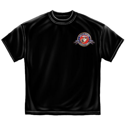 USMC Gold Logo Tshirt