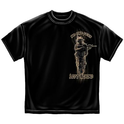 No One Gets Left Behind-American Warrior T-shirt